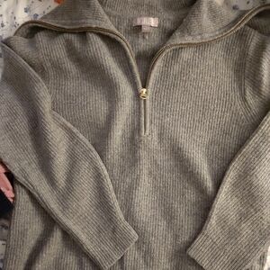 J. Crew Quarter Zip Sweater
